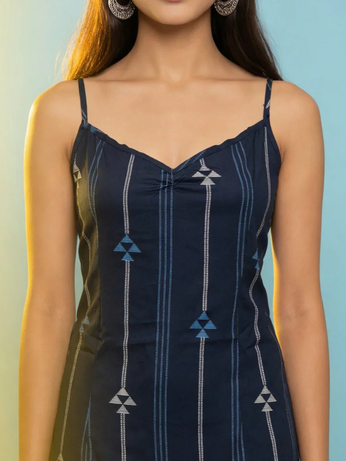 Rayon Printed Straight Tunic