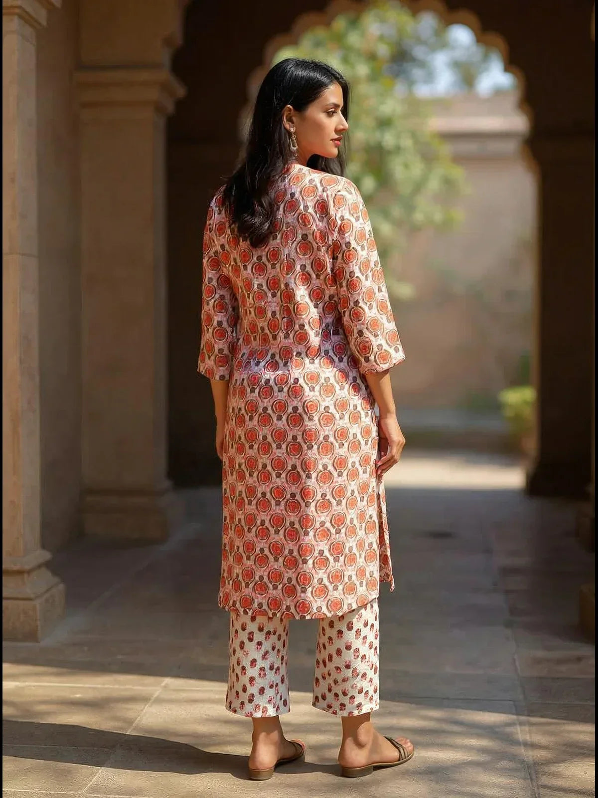 Rayon Embroidered Straight Calf Length Kurta with Pant